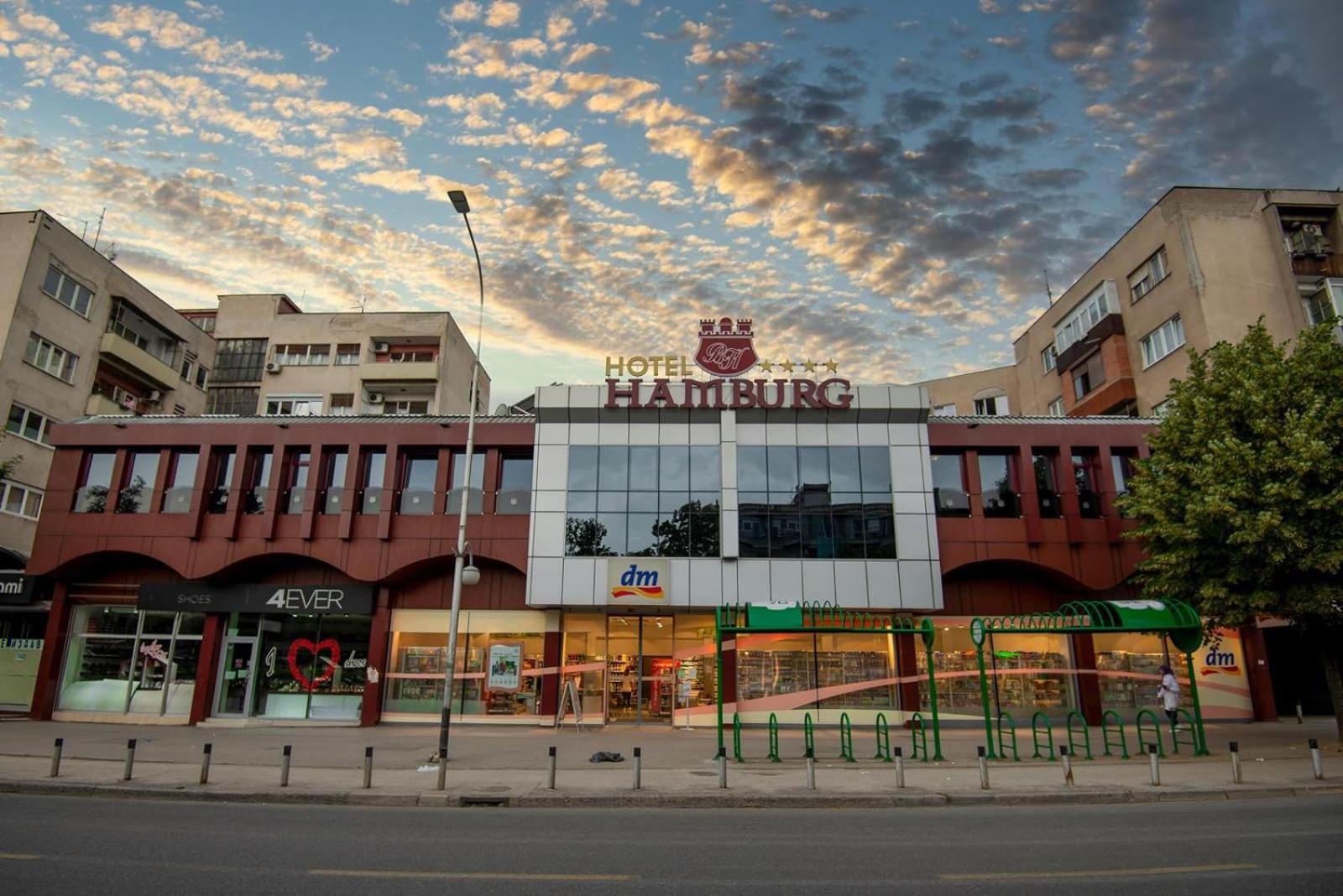 Hotel Hamburg Skopje Bagian luar foto