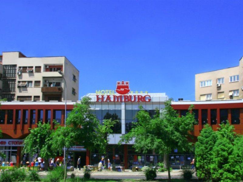 Hotel Hamburg Skopje Bagian luar foto